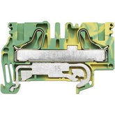 Weidmuller Feed-through terminal, gr/yell, 43.5 x 8.1mm Weidmuller